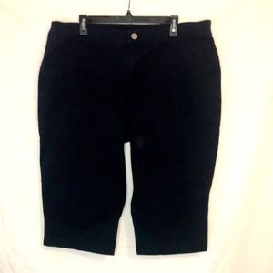 Lane Bryant Black  Capri Pants